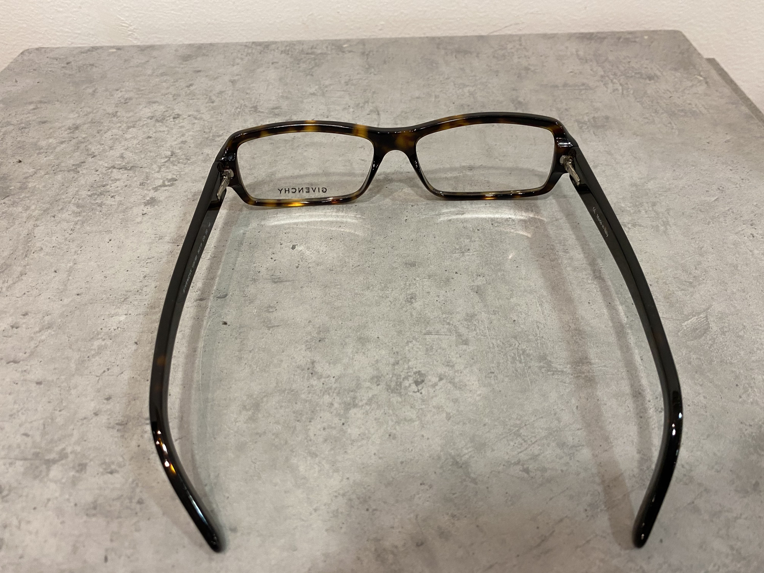 GIVENCHY GV50058I Rectangular Tortoiseshell Eyeglasses Postalcontacts.com -- Givenchy GV50058I main image 4