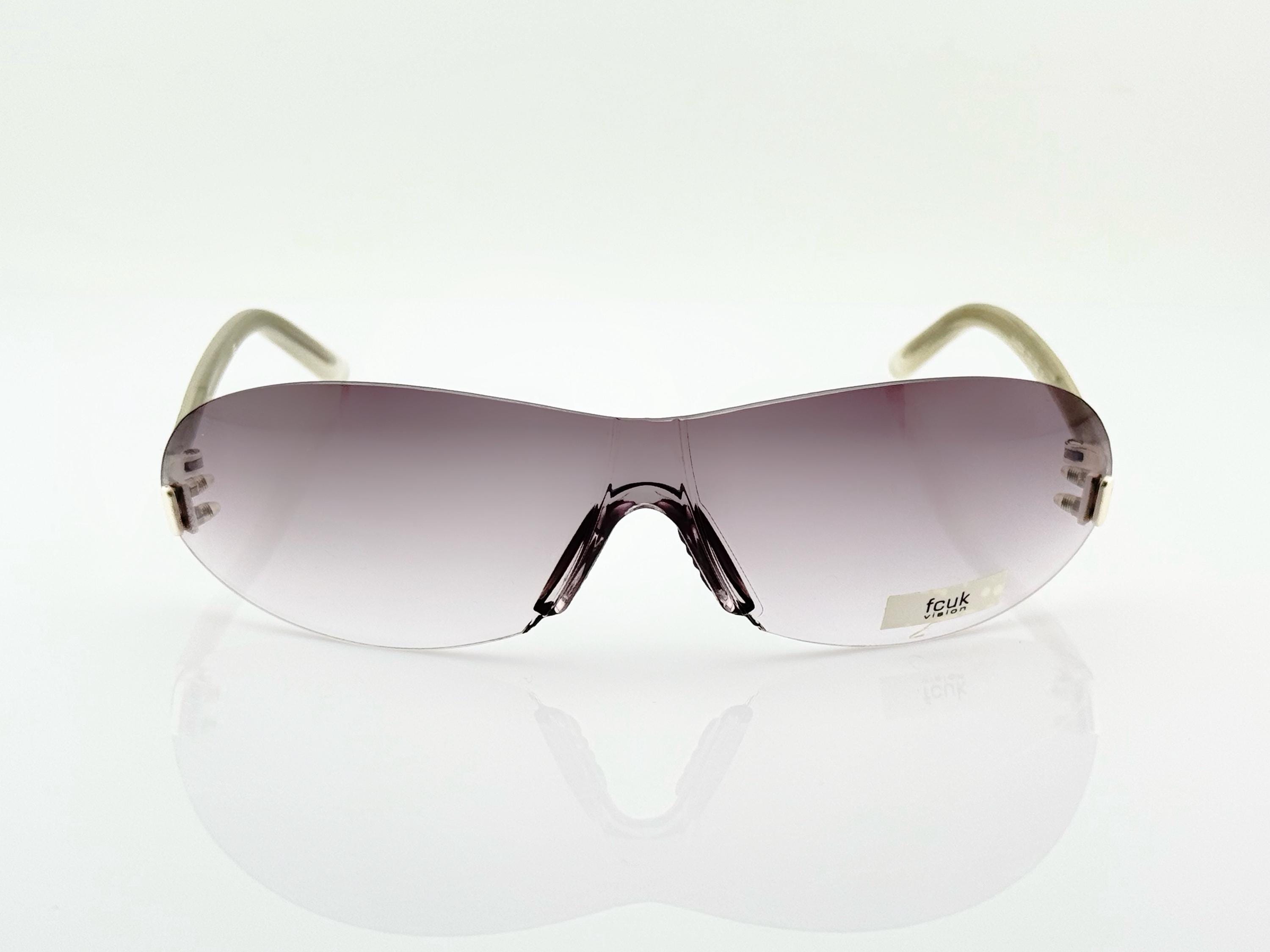 FCUK フレンチコネクション ヴィンテージ 2000年代 シールドサングラス