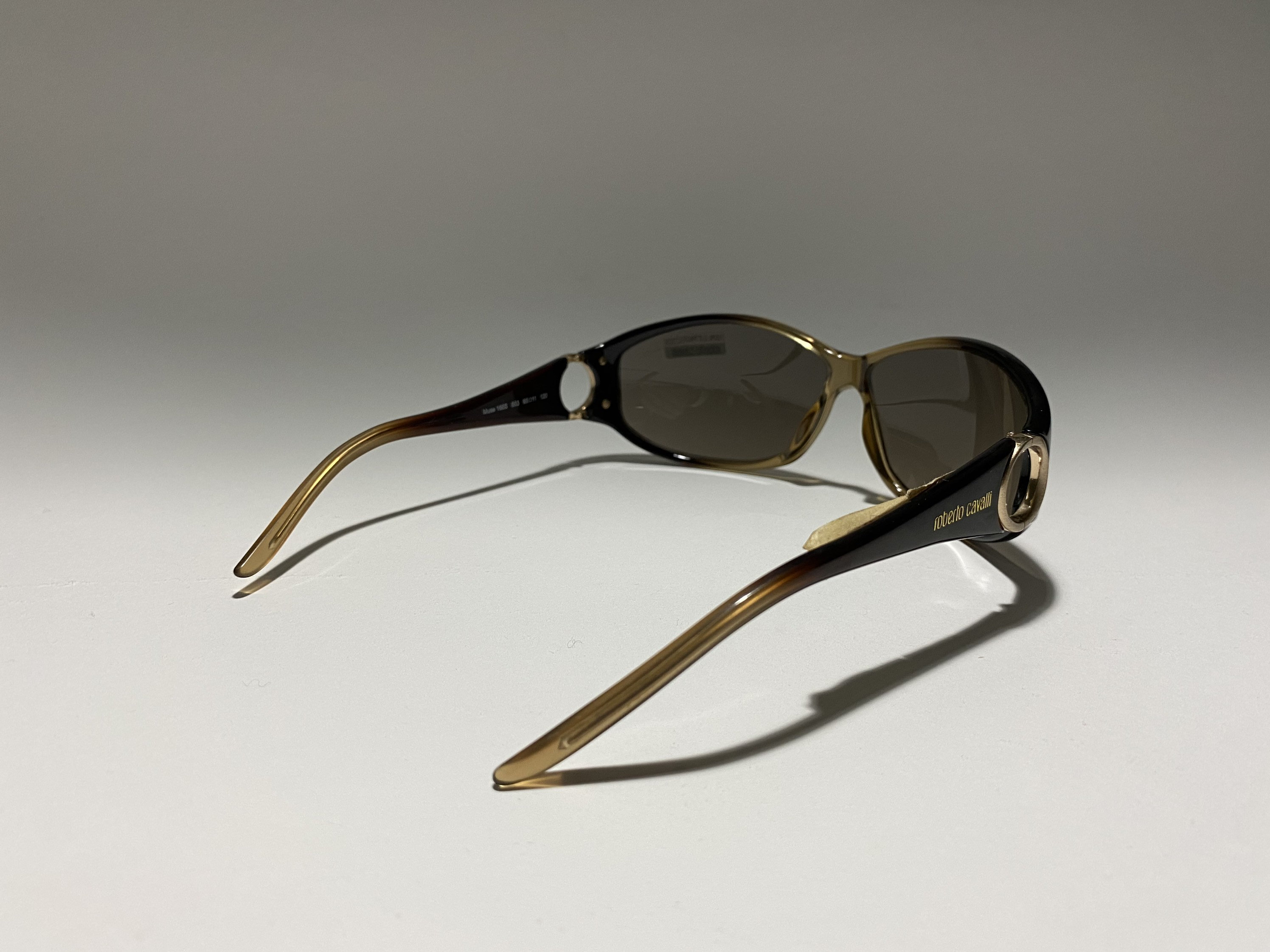 Retro 2000\'s Roberto Cavalli Sunglasses Made in Italy’s W/ Original Hard… Roberto Cavalli 2000s Just Cavalli Rhinestone Sunglasses main image 4