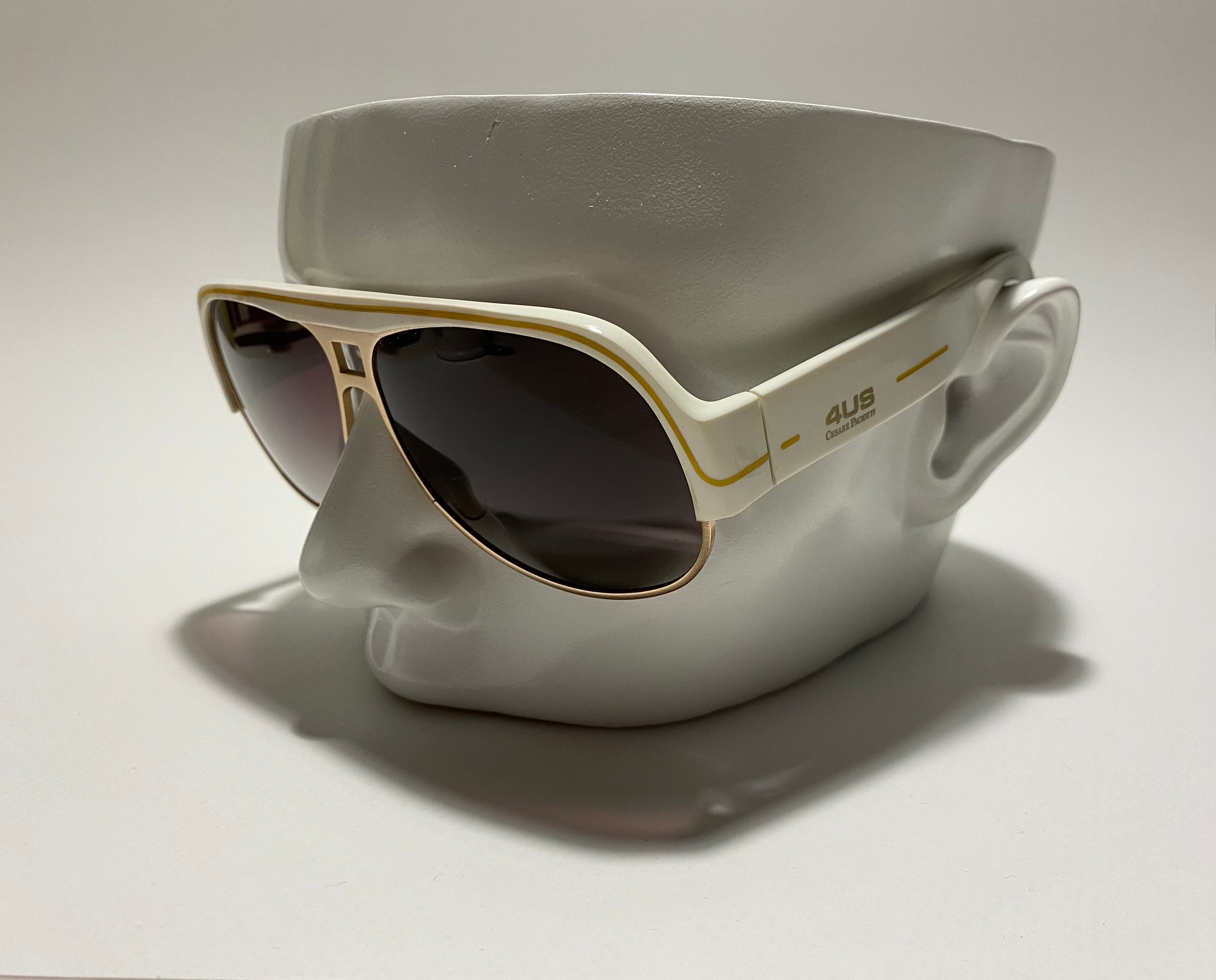 Cesare Paciotti 4US CUS268 Col.007 Vintage Unique Designer Aviator