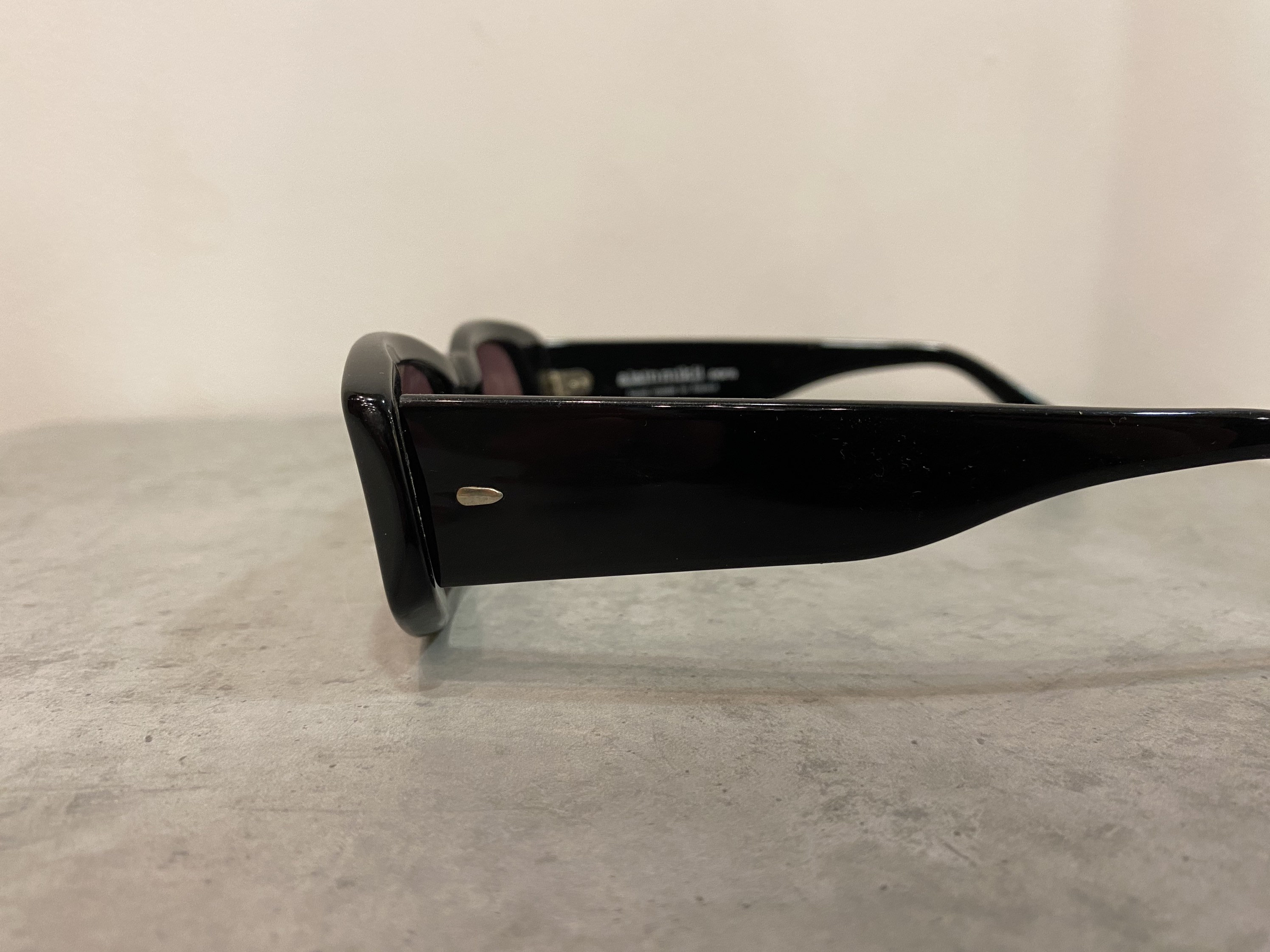 Lunettes De Soleil Vintage Alain Mikli - Monture Acrylique Marron - Modèle AL 0974 - Sans Défaut