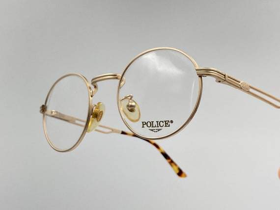 Lunettes rondes dorees sale