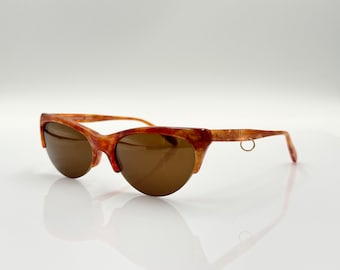 Sonia Rykiel Vintage Cat Eye Sunglasses, Unique, Orange  display picture 1