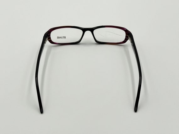 Just Cavalli vintage tiny rectangle eyeglasses bl… - image 7