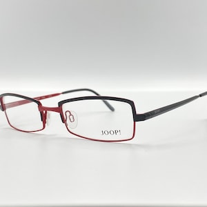 JOOP vintage slim rectangle eyeglasses mod.83011-0377 New old stock
