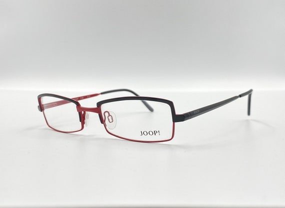 リクエスト 専用ページ JOOP Vintage Slim Rectangle Eyeglasses Mod.83011-0377 New Old