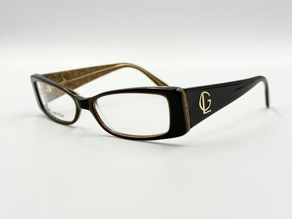 Guy Laroche GL529 vintage rectangle eyeglasses br… - image 2