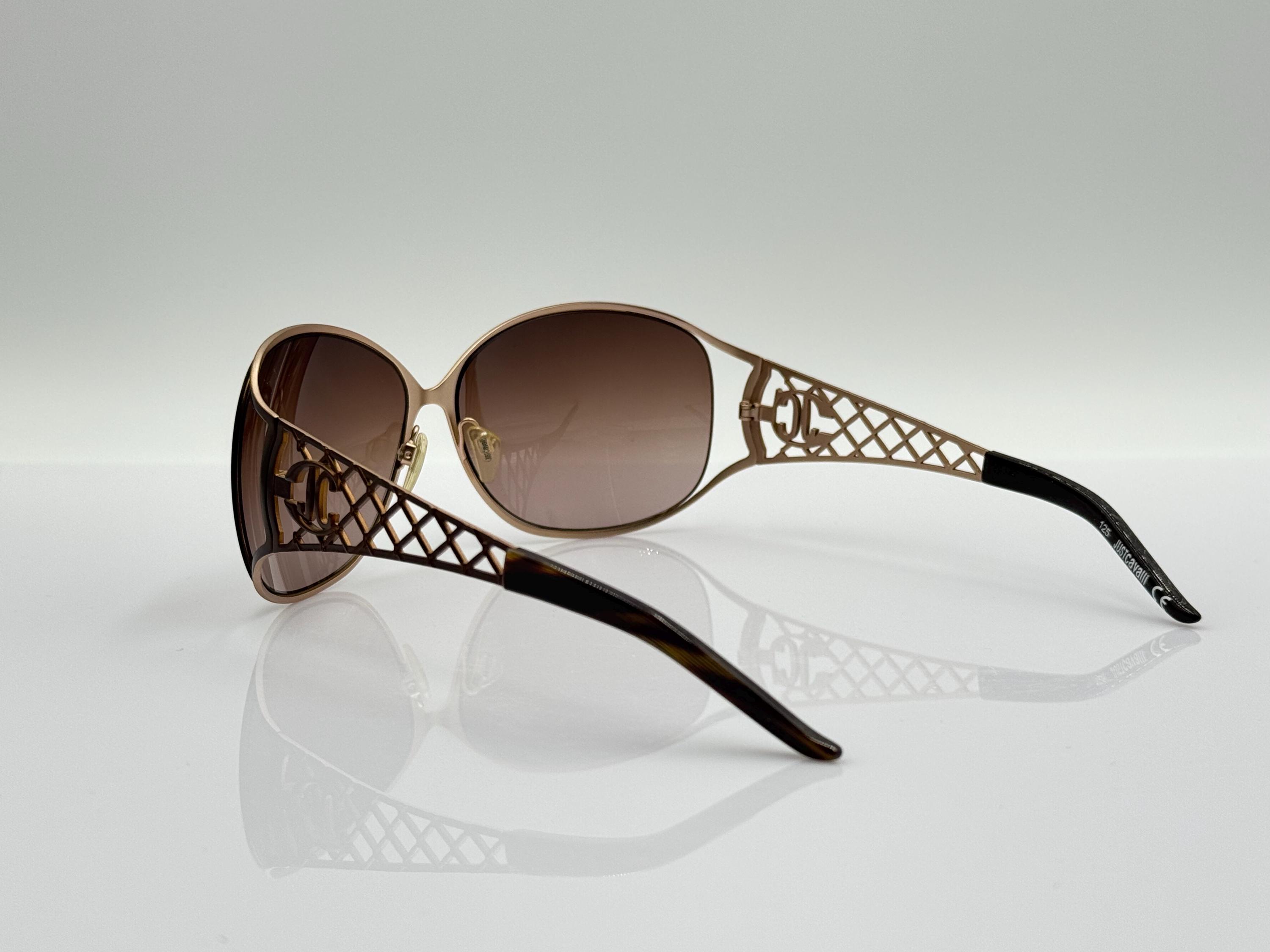 Just Cavalli 00’s Original Oversized Sunglasses (With OG Case) Just Cavalli JC198S Vintage Oversized Square 2000s  main image 2