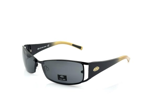 小物 00's killer loop sports sunglass y2k Killer Loop Vintage Sunglasses, Black Wrap Sport Frame, Unisex Y2k