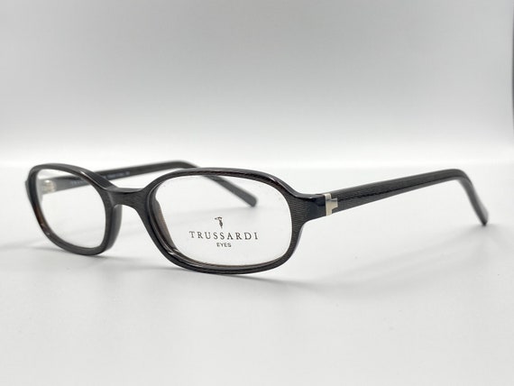 TRUSSARDI TE10232 vintage square small 90s eyegla… - image 3