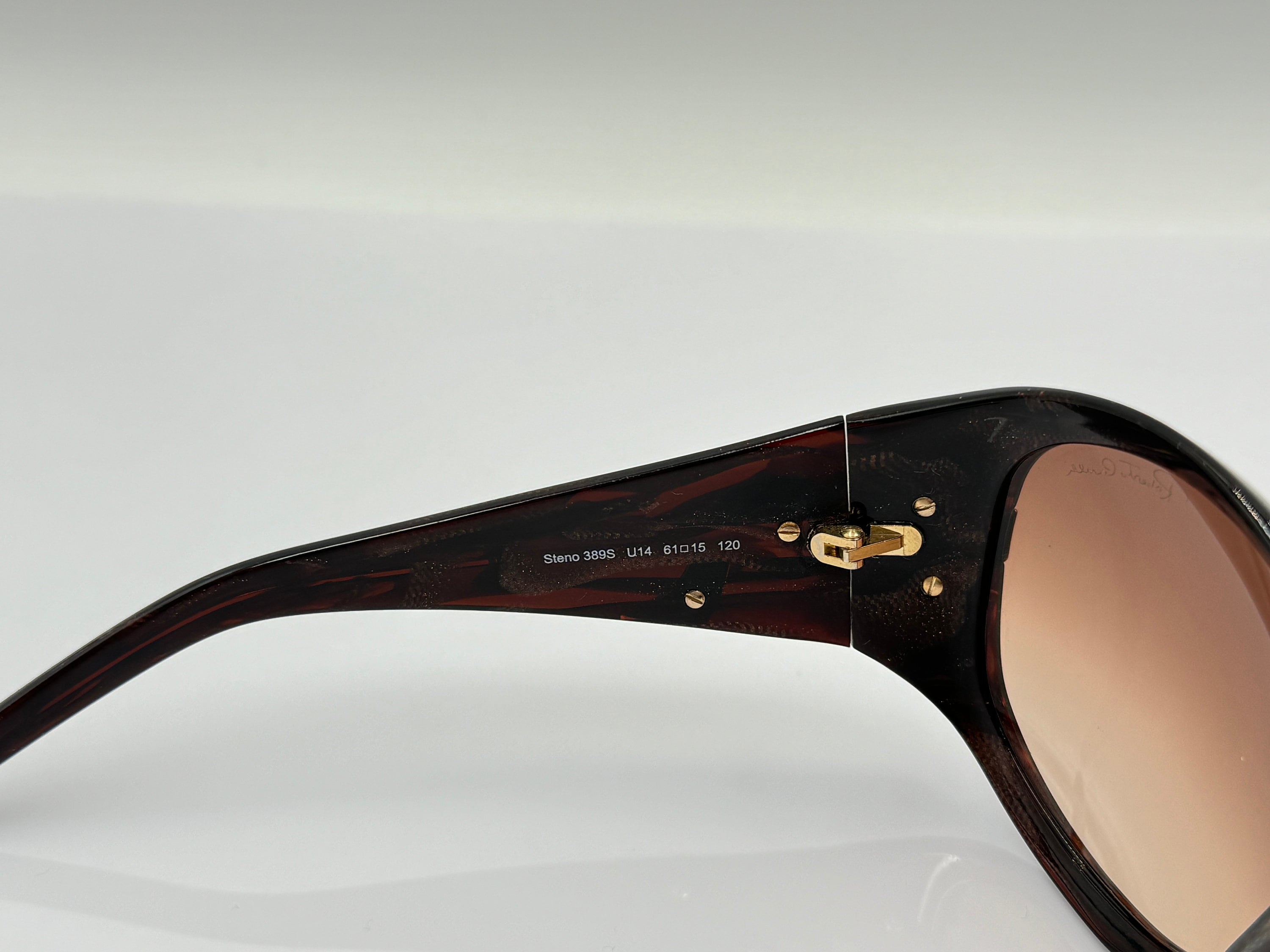 ROBERTO CAVALLI “steno” Vintage Brown Oversized Sunglasses 