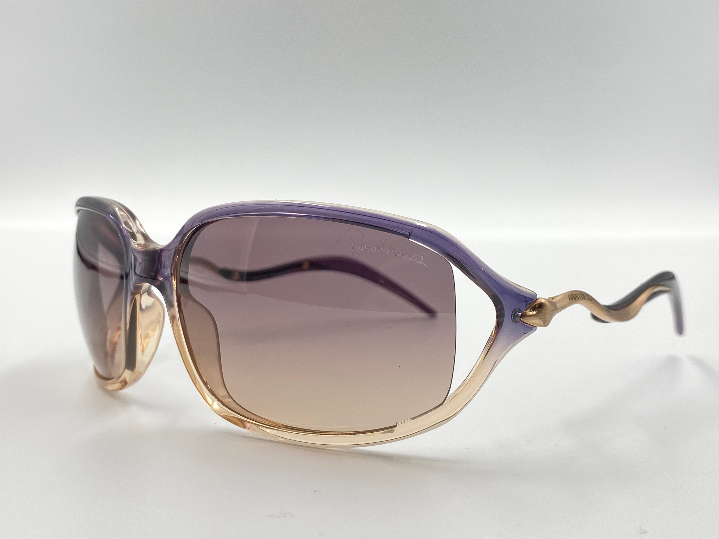 Roberto Cavalli Vintage Square Sunglasses, Half Rim, Unique  display picture 1