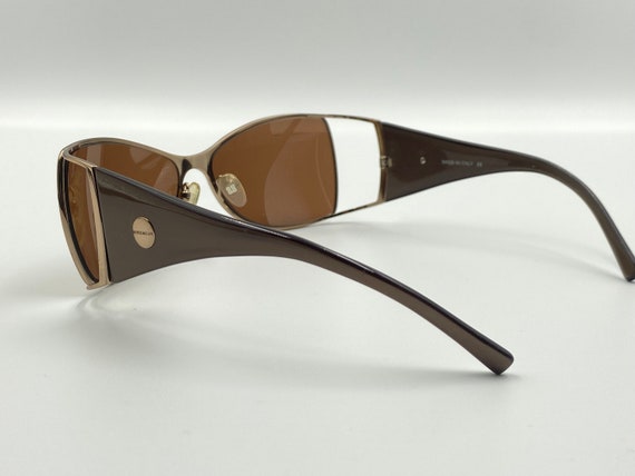 Givenchy SGV086 vintage rectangle sunglasses, bro… - image 7