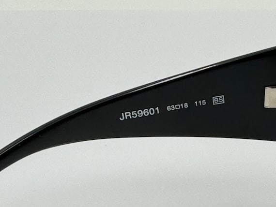 John Richmond JR59601 Vintage Wrap Sunglasses, Unique Black