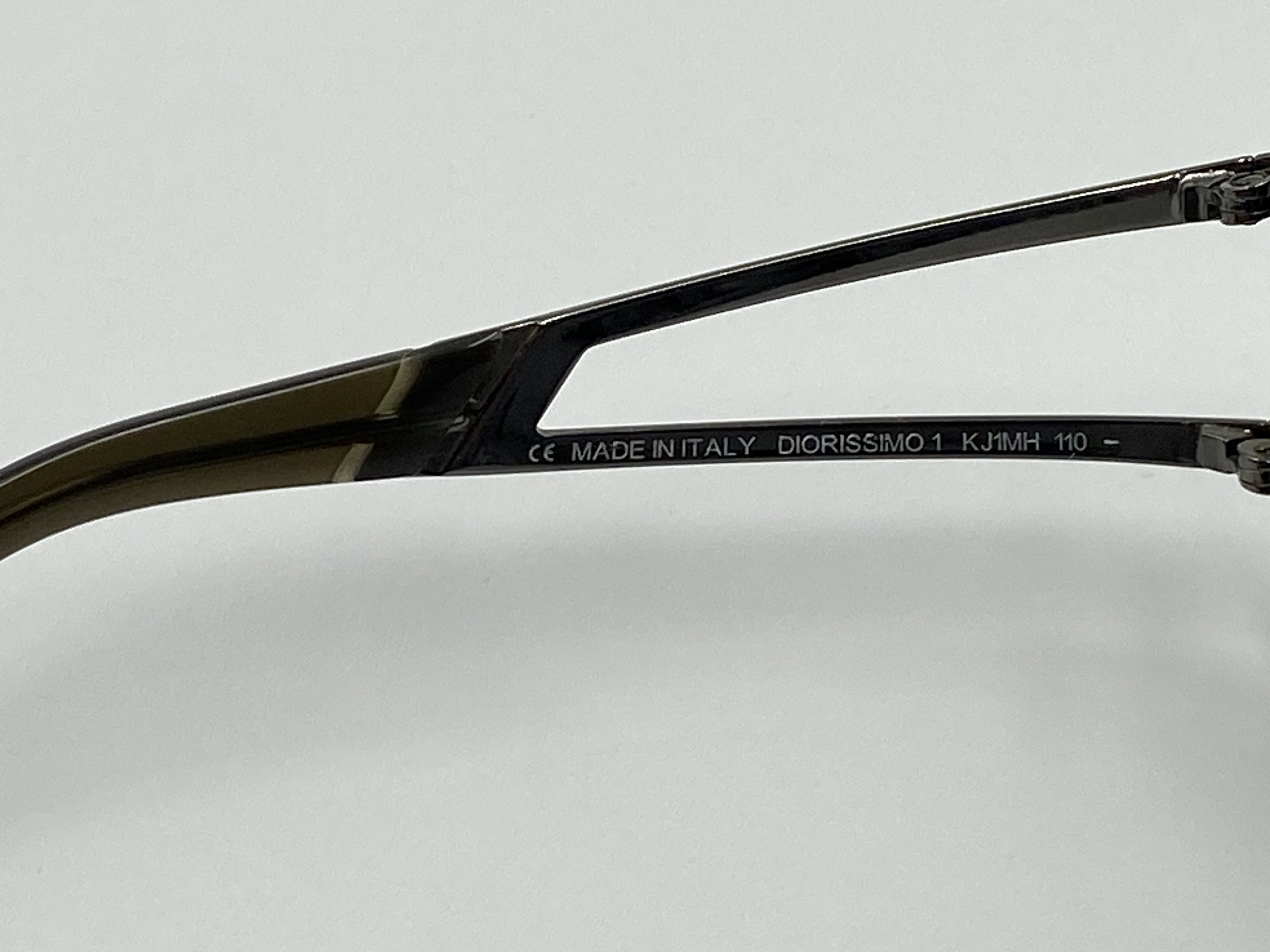 Christian Dior DIORISSIMO ヴィンテージ サングラス Dior DIORISSIMO 1 Vintage Unique Oversized Shield Sunglasses