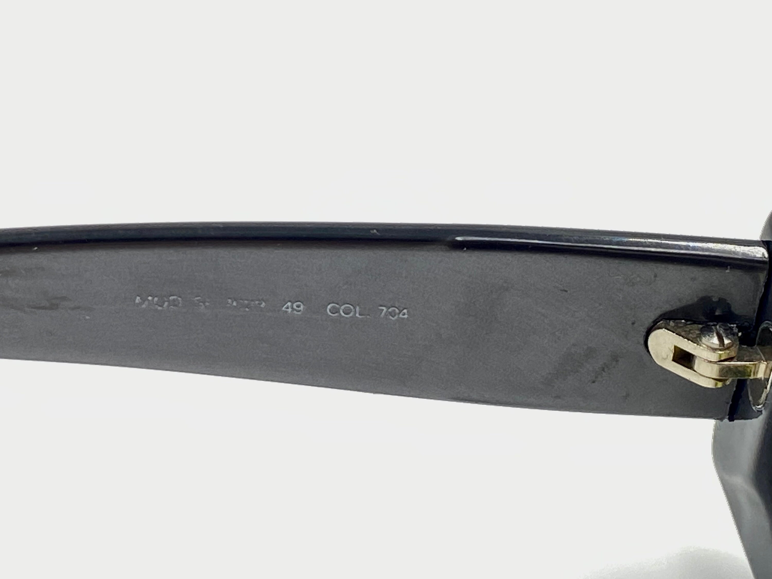 FENDI 90s Vintage Designer Rectangle Narrow Sunglasses New