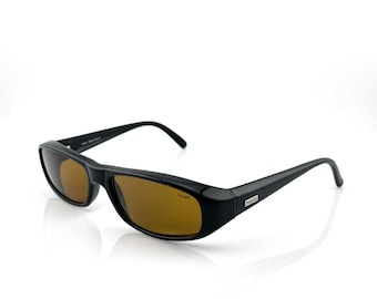 2000s originale Sonnenbrille von Polizei Scheurich, Sonnenbrille von Frauen und Männer, getönt, Einzelstück