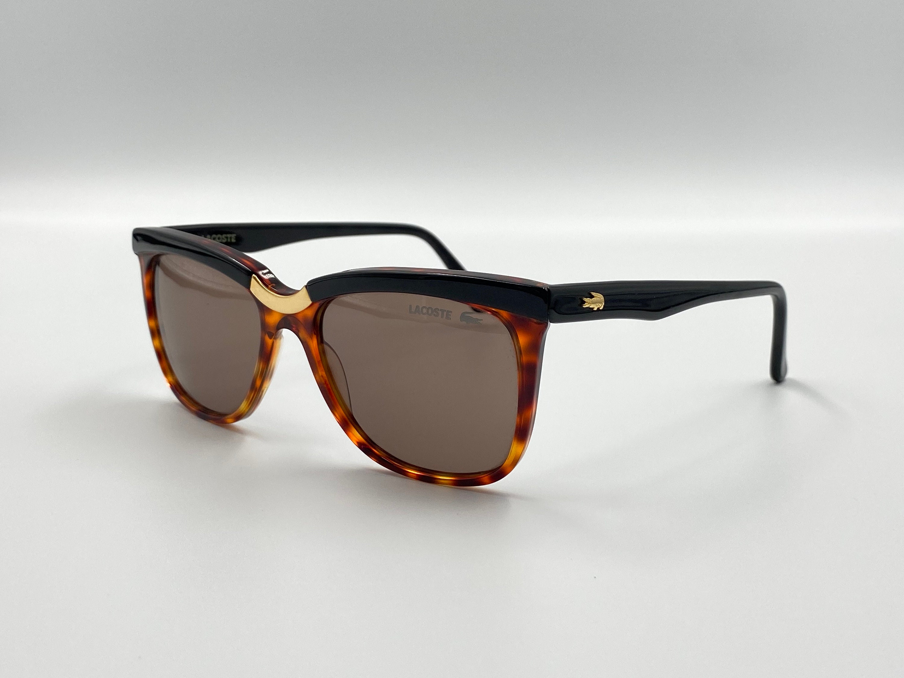 Lacoste tortoiseshell sunglasses Lacoste L6039S 214 - Havana Sunglasses | LookerOnline main image 4