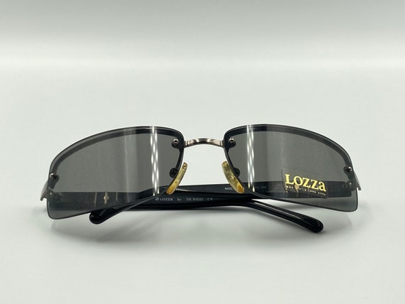 LOZZA SL1418 vintage men’s wrap rimless sunglasse… - image 5