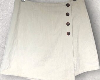 Corduroy Button up Skirt - Etsy