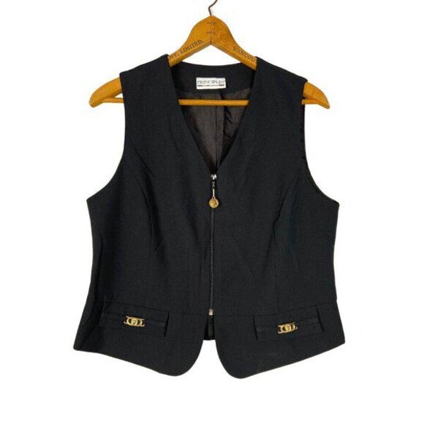 Gold Vest - Etsy