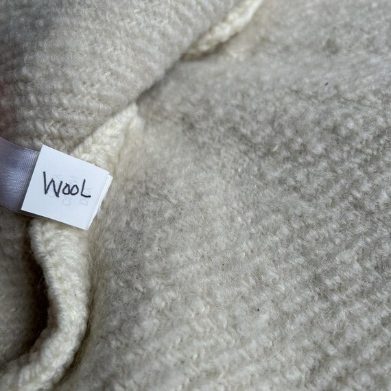 J B Buffalo Handwoven Wool Coat Jacket No 7 Artis… - image 11