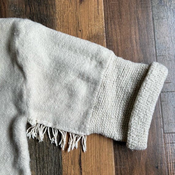 J B Buffalo Handwoven Wool Coat Jacket No 7 Artis… - image 8