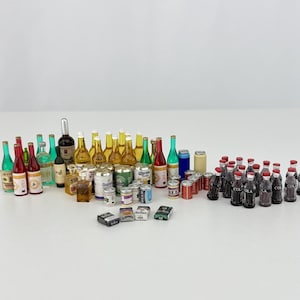 cigarettes in tiny liquor bottles Miniature Vintage Liquor Bottles