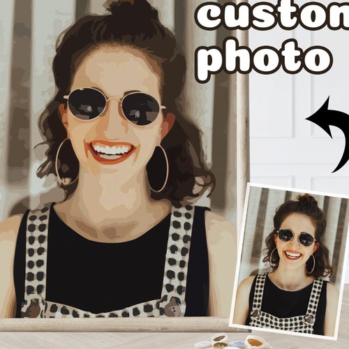 Custom Paint by Numbers Kit /paint Your Photos/personalised Etsy