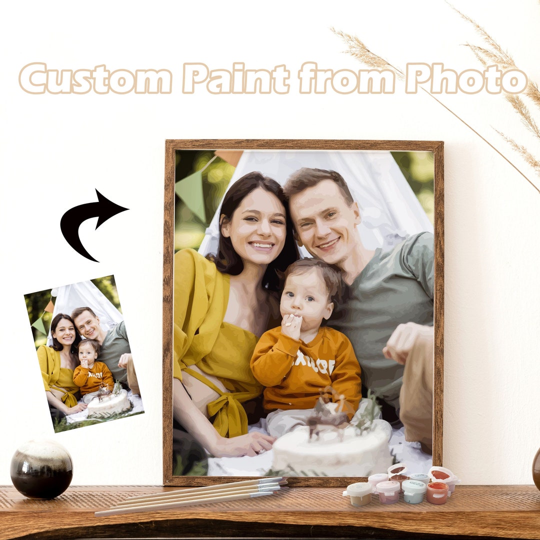 Stunning Paint By Numbers Family Portrait Photo for Desktop Stunning Paint By Numbers Family Portrait Photo for Desktop