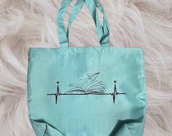 Heart Beat Graph Doctor Tote bag p196r Heart Beat Graph Doctor Tote bag p196r