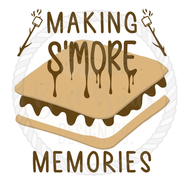 Making Smore Memories PNG Design