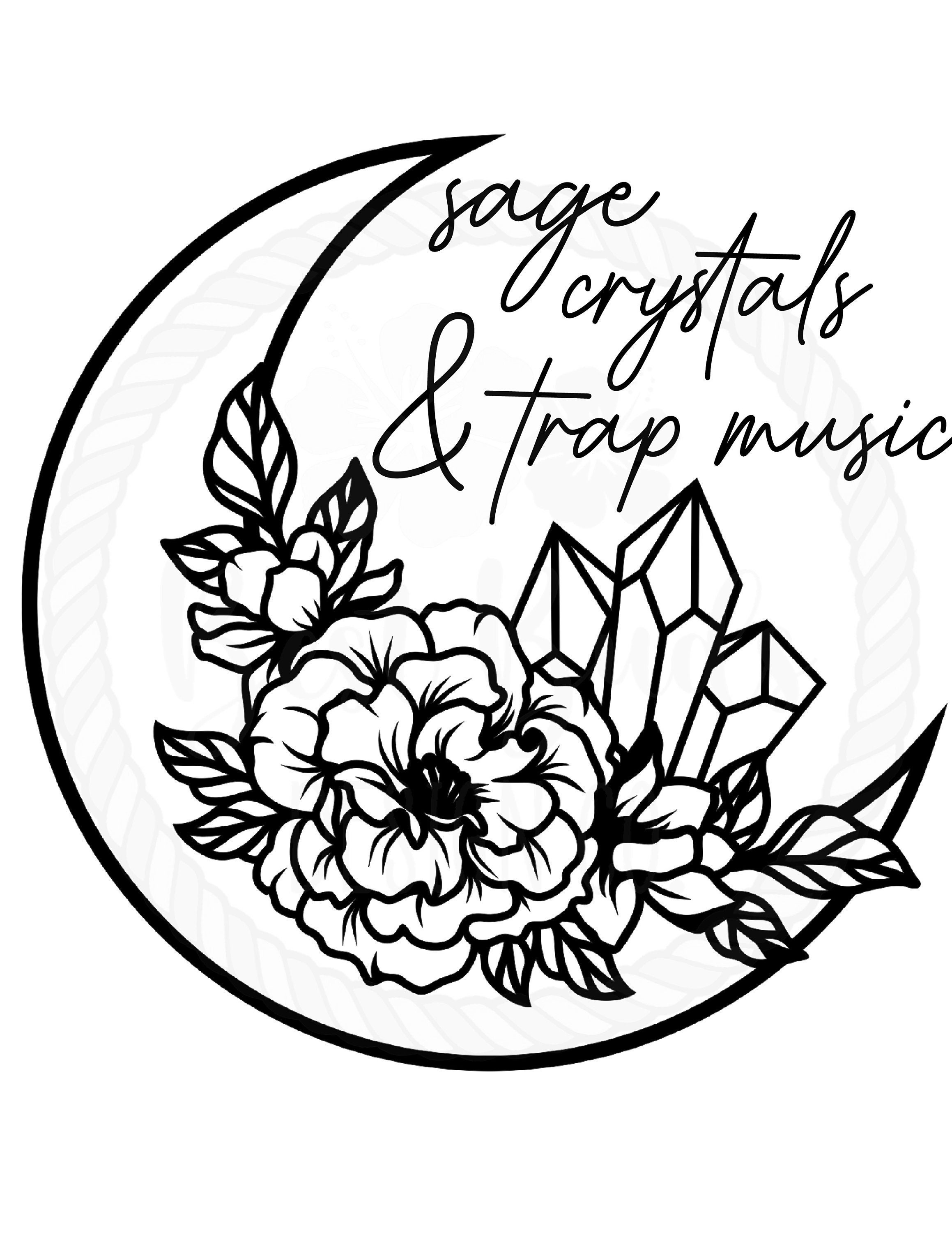 Sage Crystals & Trap Music Sage Crystals & Trap Music