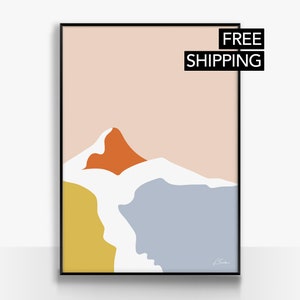 Gymnastics Prints | Abstract Art | Minimal Wall Art | Gymnast Gifts | Gymnastics Poster | Gym Decor