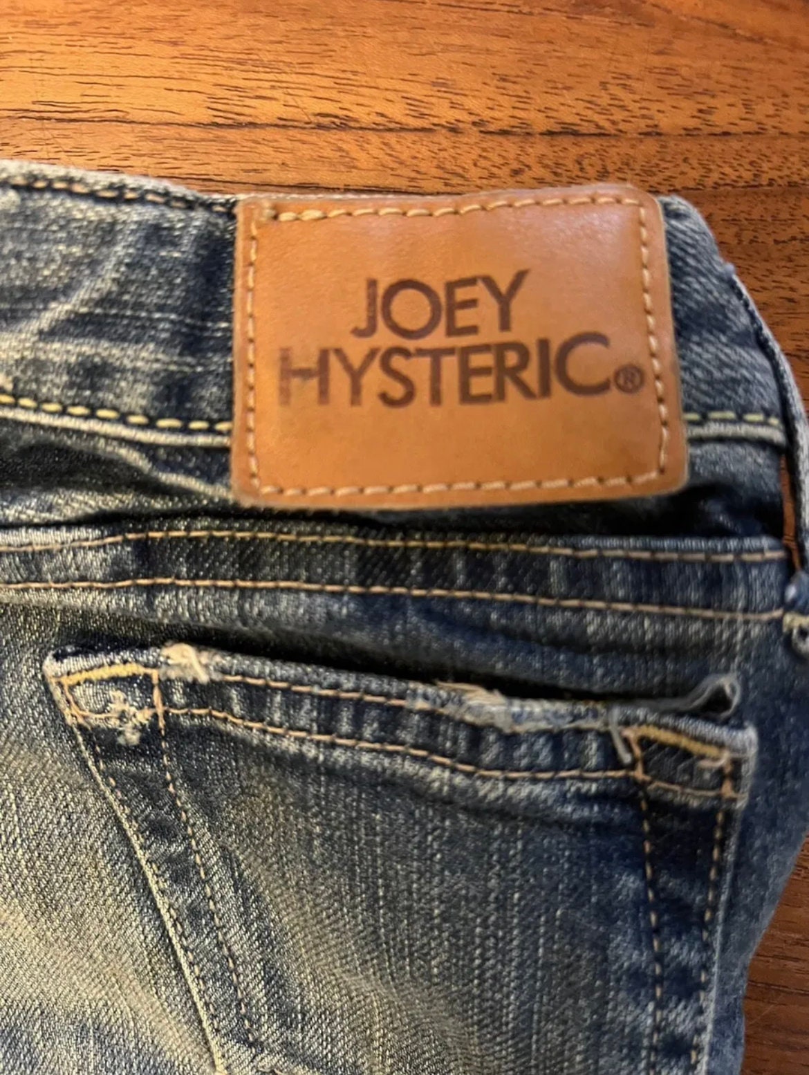 Y2K Hysteric Glamour Johnny Thunders Kids Jeans Never Worn Sample