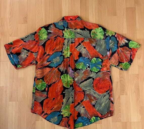 90’s Epic tropical Cogi collection 100% rayon men… - image 3