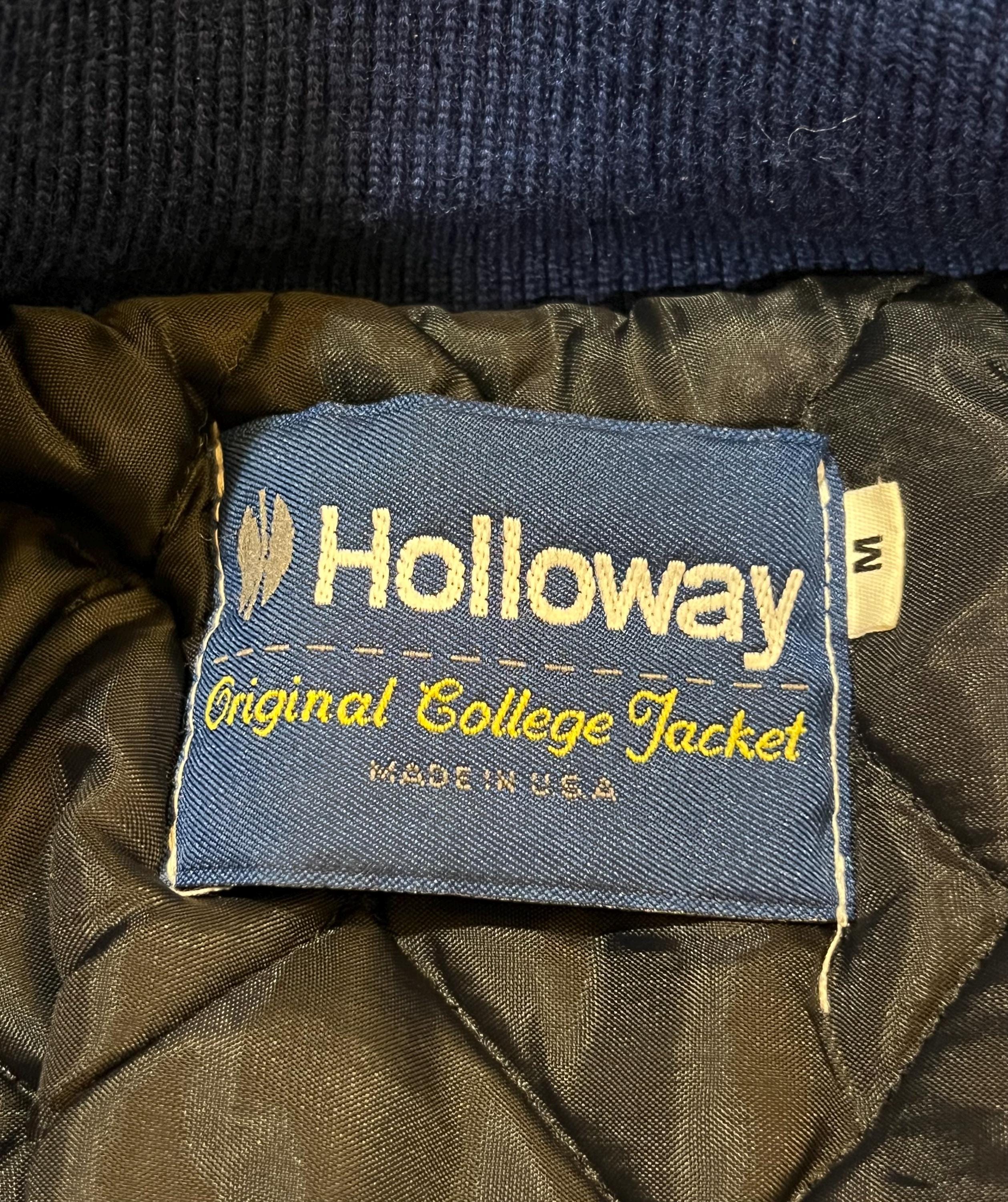 80s Letterman Jacket With the Embroidery Zenith by Holloway 