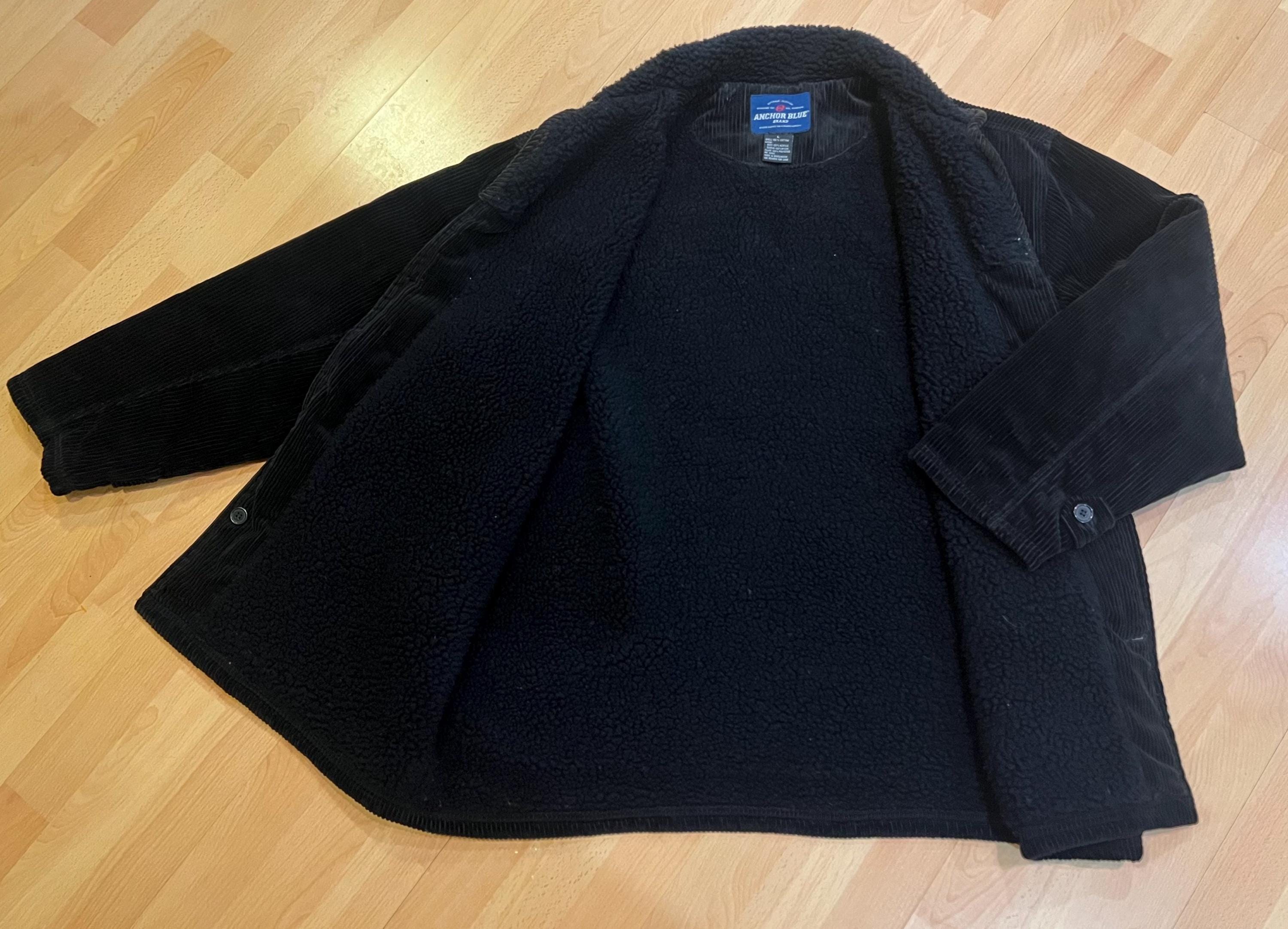 90's Union Bay Oversized Fit Corduroy Jacket With Sherpa Lining