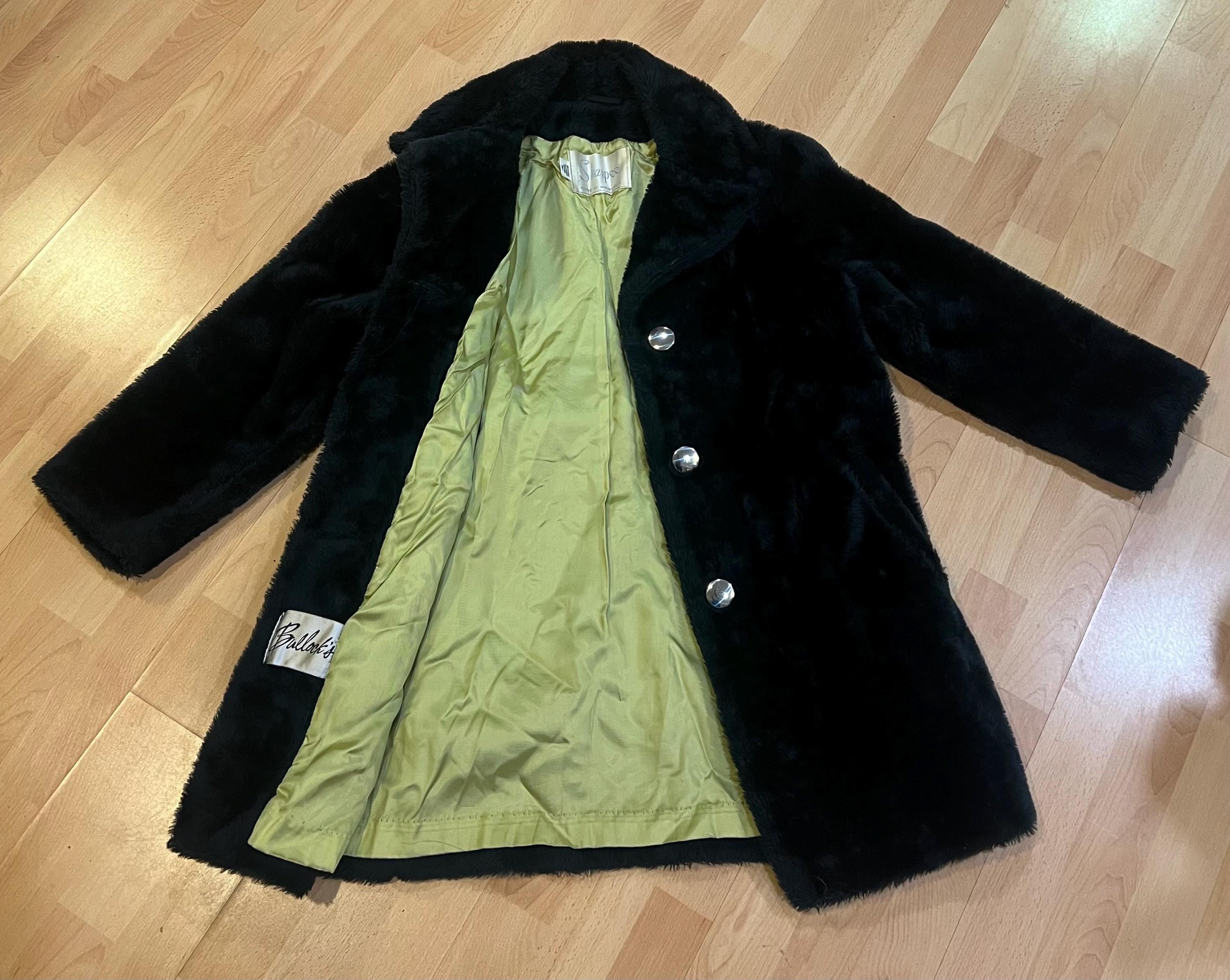 60s Faux Fur Mod Coat With Belt – Twiggy Meets Twiggy Ramirez