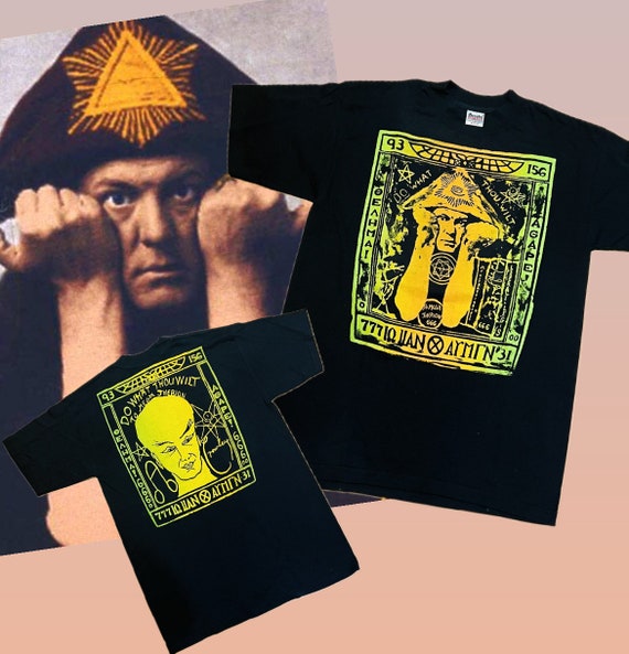 Tribal T-Shirts Crowley Aleister Do What Thou Wilt