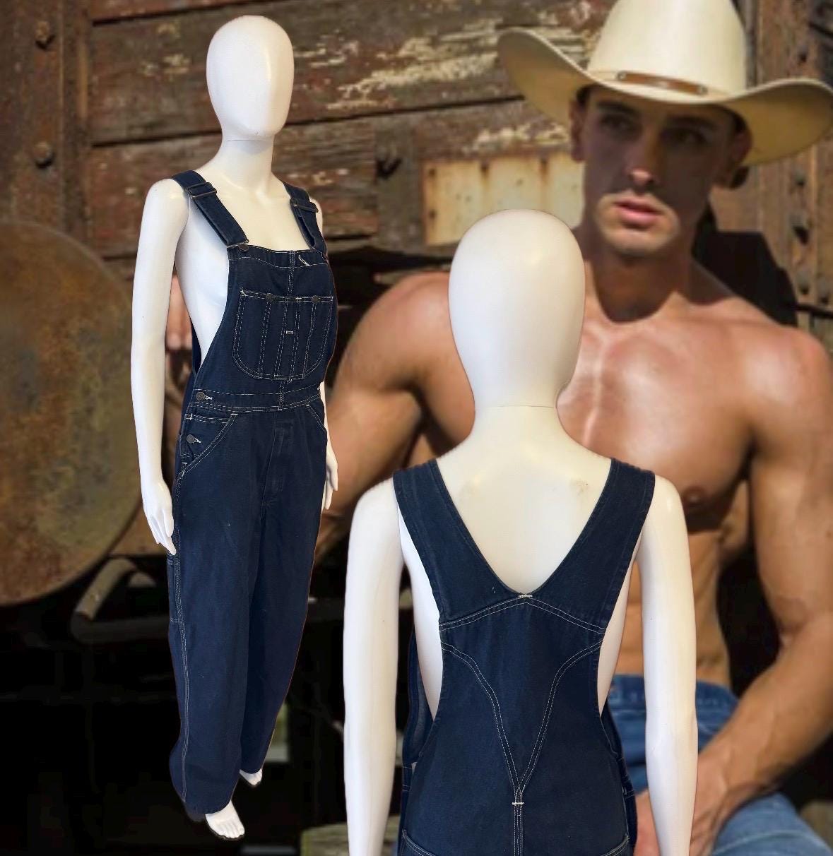 Vintage Sears Bib Overalls - Etsy