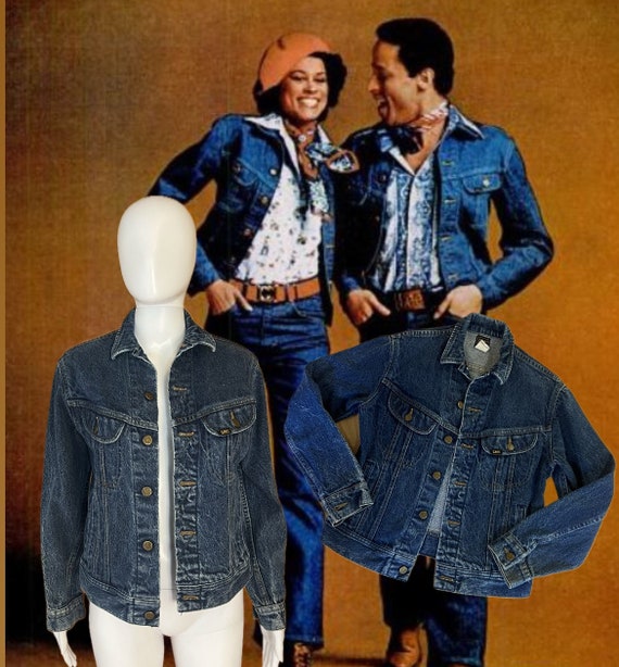Lee Rider denim jacket with incredible wash in exc