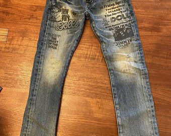 Y2K Hysteric Glamour New York Dolls Kids Jeans . Never Worn