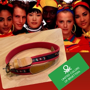 Vintage Benetton Belt - Etsy