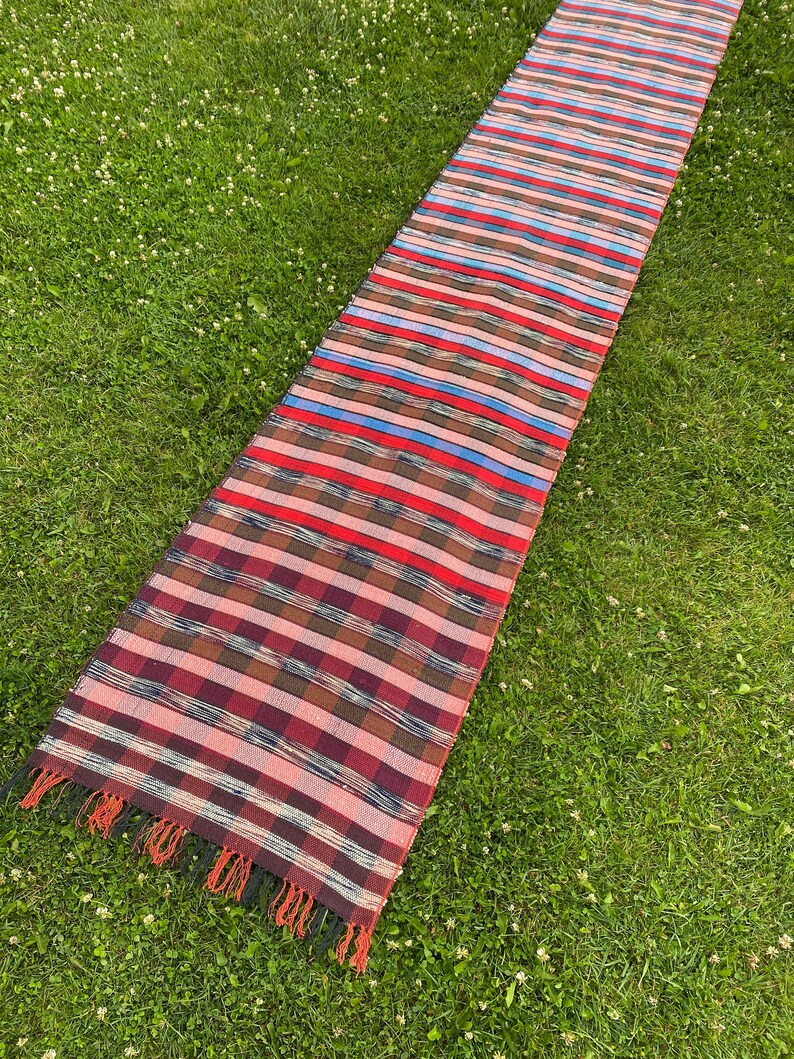 Swedish Rag Rug Extra Long Stair Runner Rag Rug Loom Etsy
