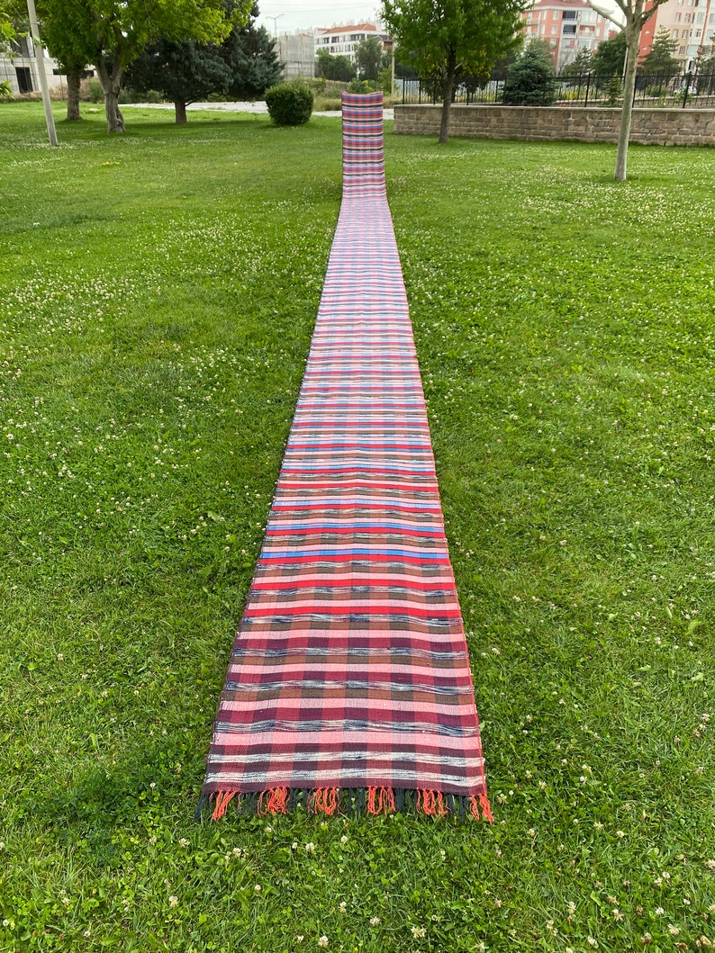 Swedish Rag Rug Extra Long Stair Runner Rag Rug Loom Etsy