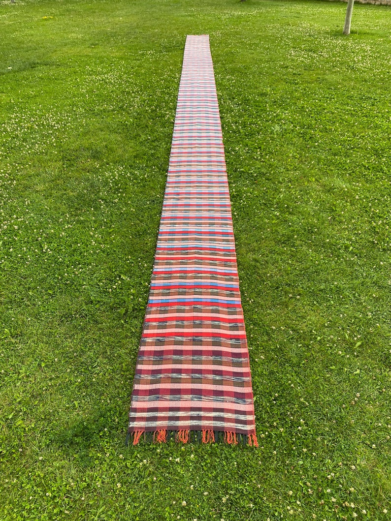 Swedish Rag Rug Extra Long Stair Runner Rag Rug Loom Etsy
