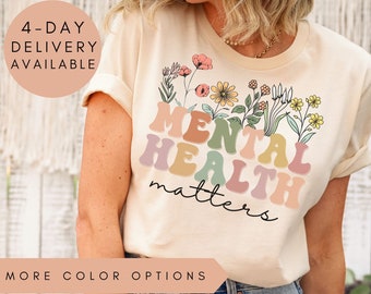 Mental Health Shirt, Mental Health Matters Shirt, Mental Health Teacher Shirt, Mental Health Awareness, Women Mental Health, Anxiety Shirt