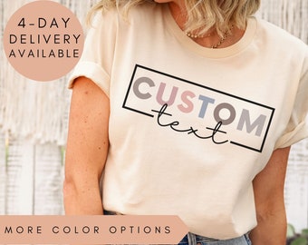 Custom Tshirt, Custom Shirt, Custom T Shirt, Personalized Shirt, Personalized TShirt,Make Your Own TShirt,Custom Family Shirt,Custom T-Shirt