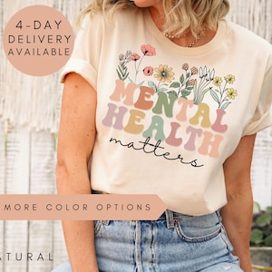Mental Health Shirt, Mental Health Matters Shirt, Mental Health Teacher Shirt, Mental Health Awareness, Women Mental Health, Anxiety Shirt